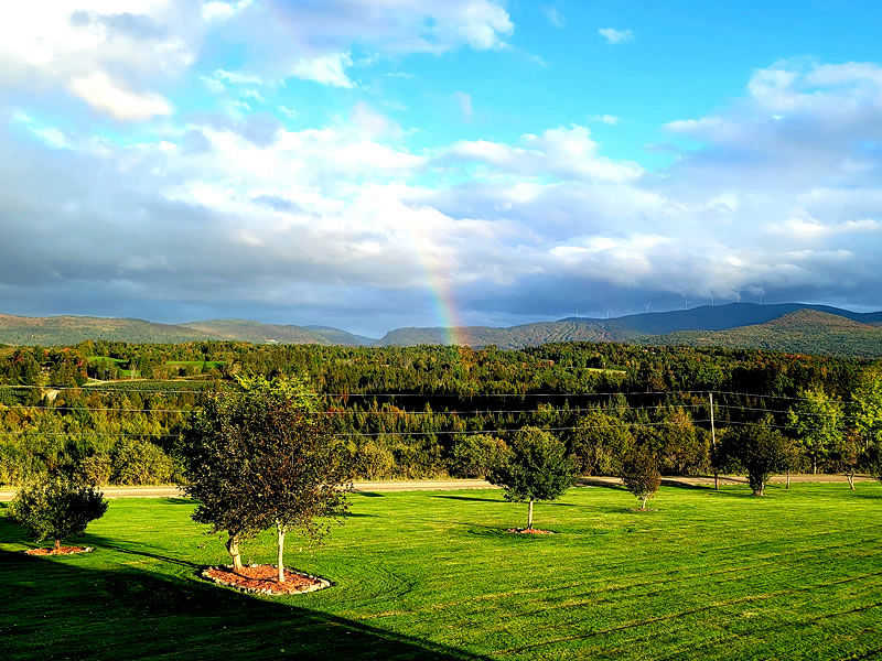 Bear Rock Suites - Colebrook NH Lodging - View from balcony